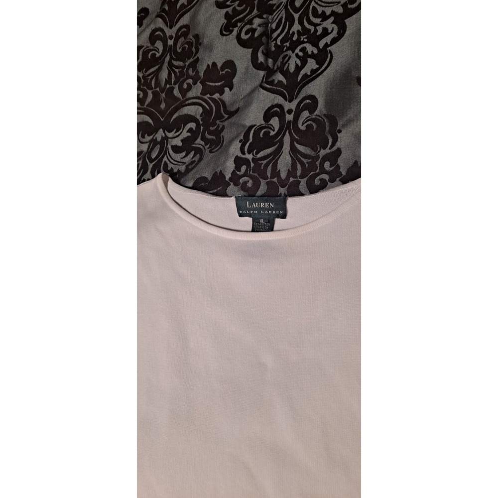 Ralph Lauren White Tank Top XL - Picture 3 of 4